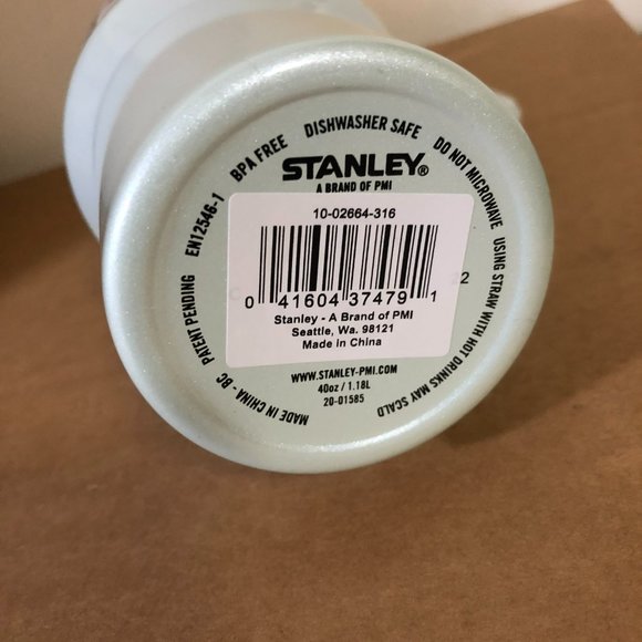 Stanley 40oz Stainless Steel Adventure Quencher Tumbler Spearmint Pearlescent - Picture 4 of 4